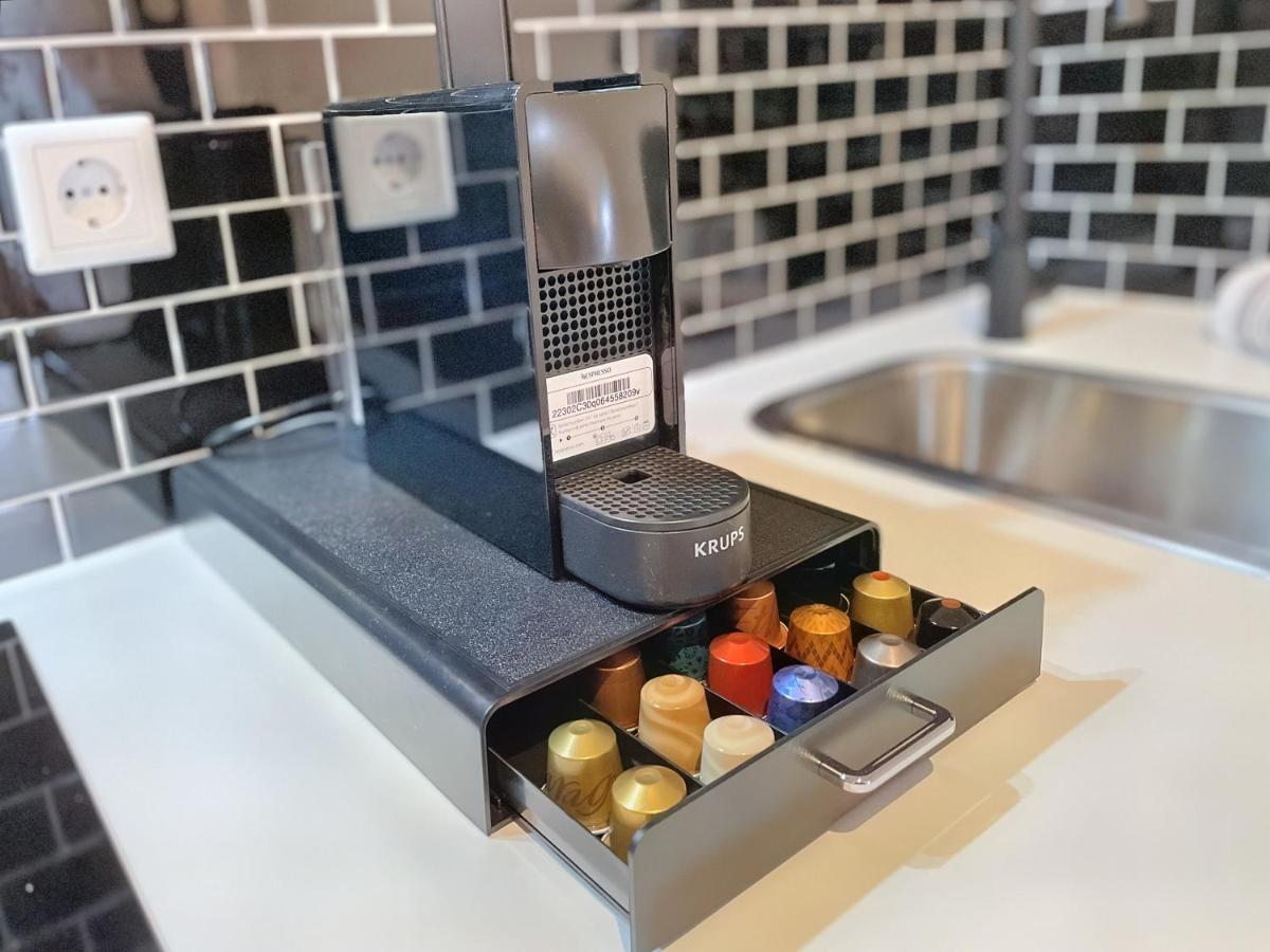 Milpau Recklinghausen1 - Modernes Und Zentrales Premium-Apartment Mit Queensize-Bett, Netflix, Nespresso, Smart-Tv Und Privatparkplatz 外观 照片